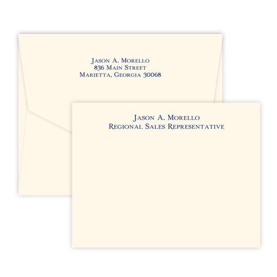 Barrister Flat Note Cards